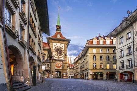 The Zytglogge in the historic center of Bern