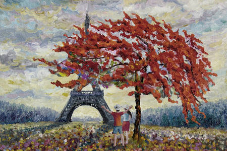 Podzim Paříž