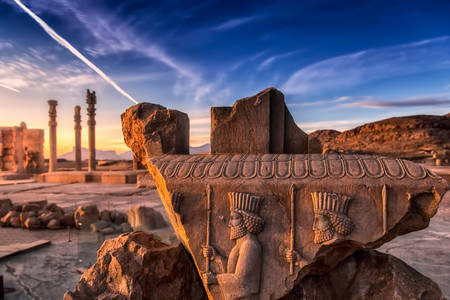 Antike Stadt von Persepolis