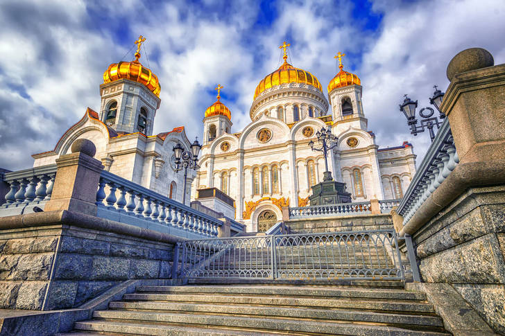 Cathedral of Christ the Savior in Moscow