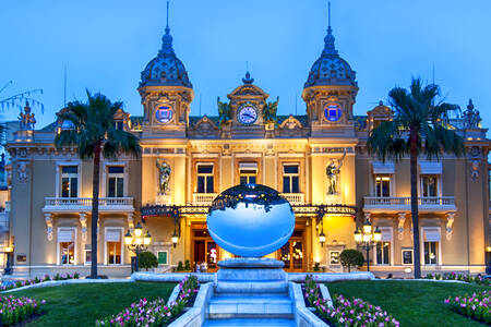 Facade of the Monte Carlo casino