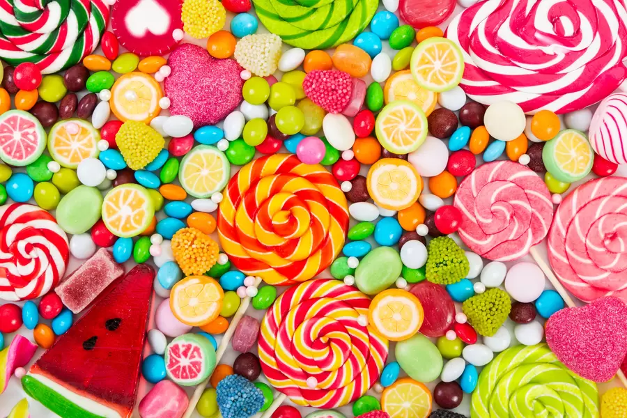 Lollipop warna-warni