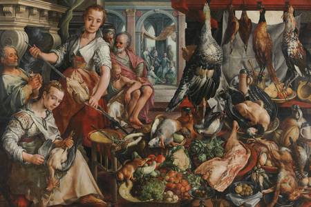 Joachim Beuckelaer:"La cucina ben fornita"