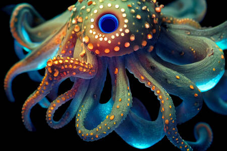 Fantastic octopus