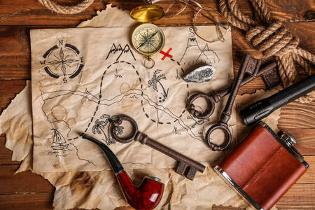 A Map, a Compass, and Old Keys
