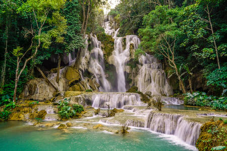 Kuang Si Waterfall