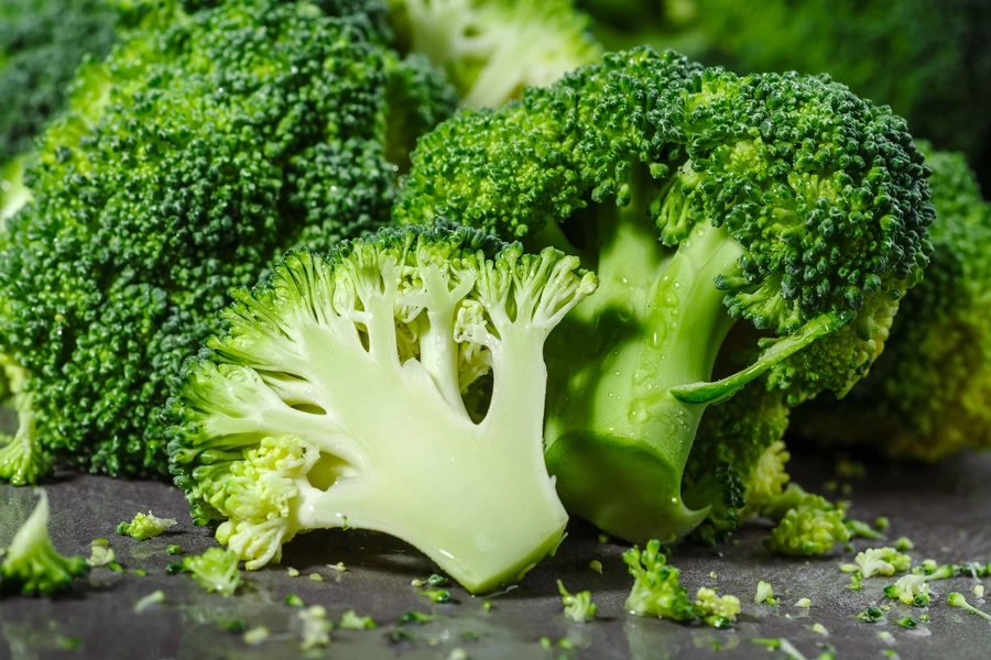 Broccoli closeup