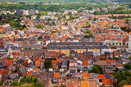 Pohľad na mesto Mechelen