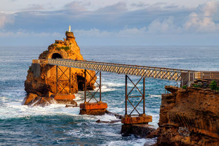 Rock of Our Lady in Biarritz