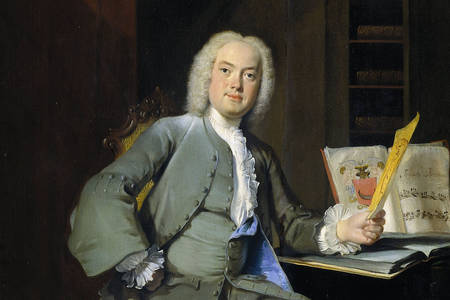 Cornelis Troost: "Portrét člena rodiny Van der Mersch"