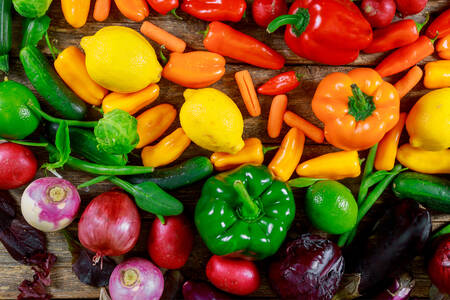 Kolorowe warzywa