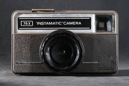 Old vintage camera