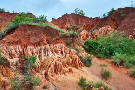 Grès à Madagascar