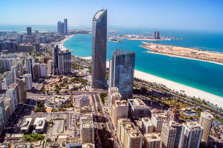 View of Abu Dhabi