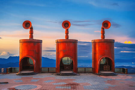 Steampunk-strukturer i Da Nang