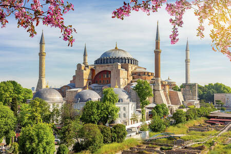 Pogled na džamiju Sveta Sofija