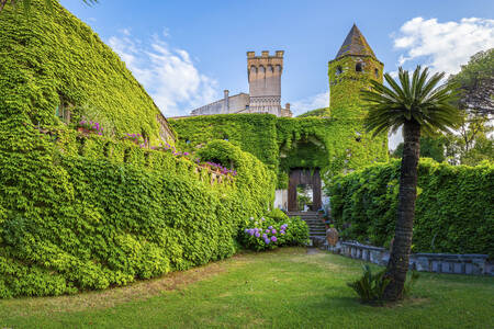 Villa Cimbrone in the town of Ravello