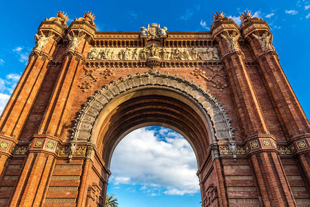 Arc de Triomphe in Barcelona