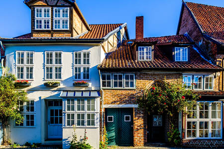 Casa antigua en Luneburg