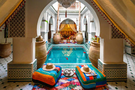 Marokkanisches Riad