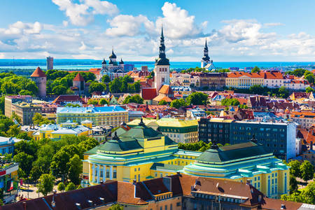 Pogled na Tallinn