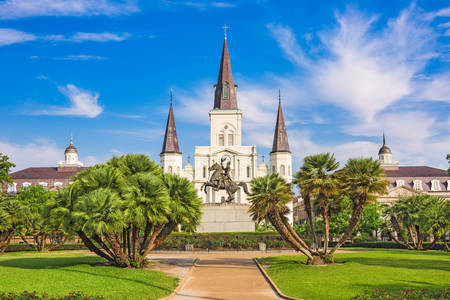 Jackson Square und St. Louis Cathedral