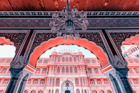 Palácio da Cidade em Jaipur