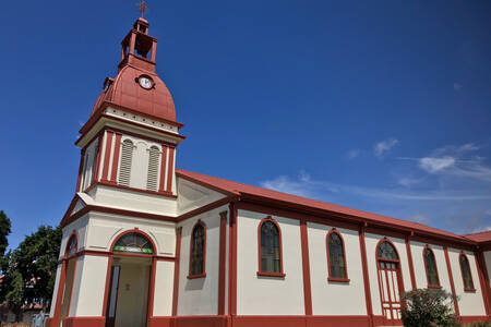 Katolický kostel v Mata de Platano