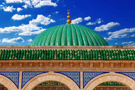 Dome of the Mausoleum of Bourguiba, Monastir