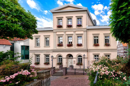 Town Hall in Bad Wildungen, Germany