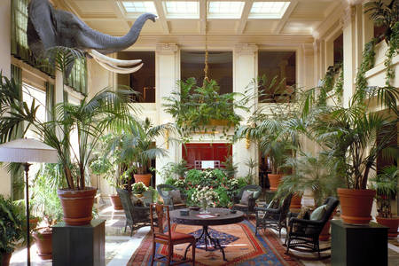 Interior da casa de George Eastman