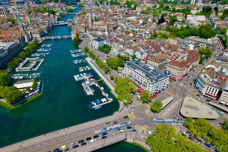 Vedere a orașului Zürich