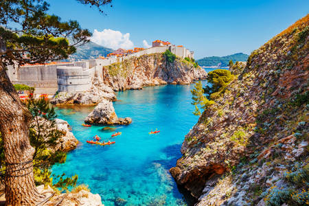 Vedere spre Dubrovnik