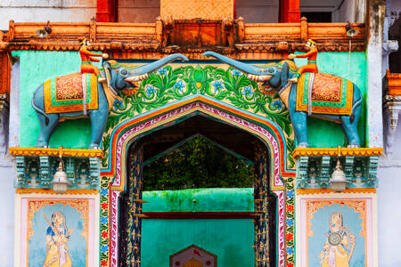 Murales a Garh Palace