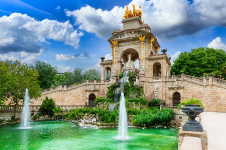 Parcul Ciutadella din Barcelona