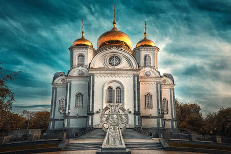 Cathédrale d'Alexander Nevsky à Krasnodar