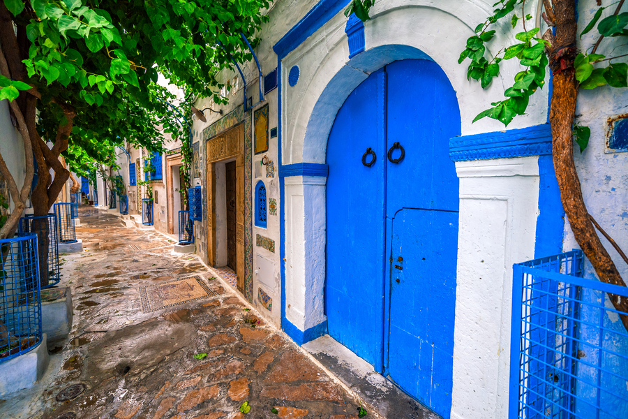 Streets of the Medina of Hammamet