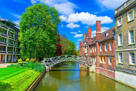 Pont Mathématique à Cambridge