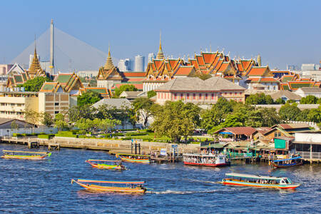 Chao Phraya River in Bangkok