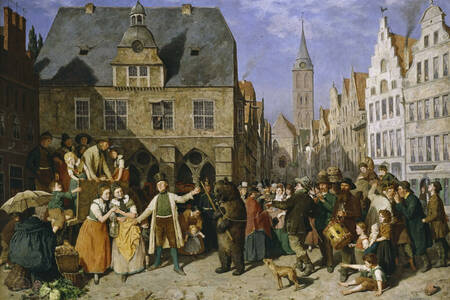 August Jernberg: Um urso dançante