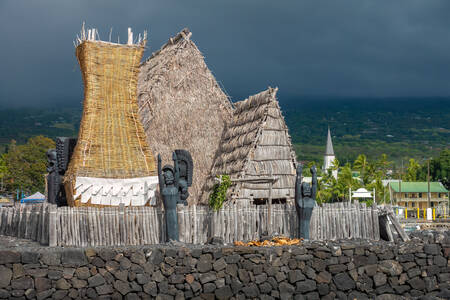 Kamakahona-muistomerkki Kailua-Kona