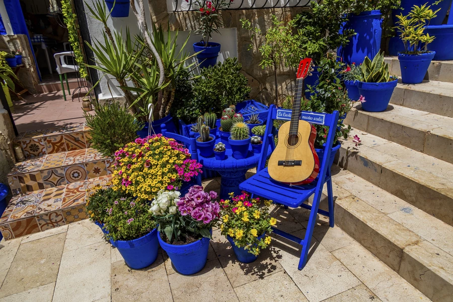 A cozy courtyard in Alicante