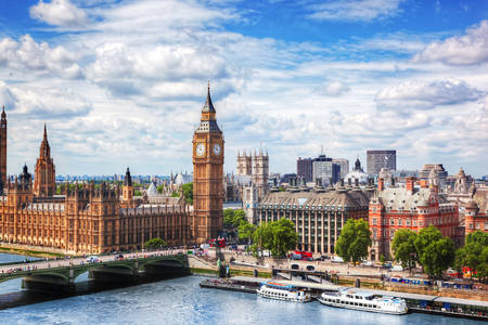 Big Ben e o Parlamento Britânico