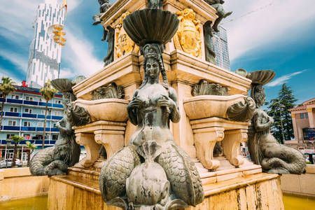 Fontána „Neptún“ v Batumi