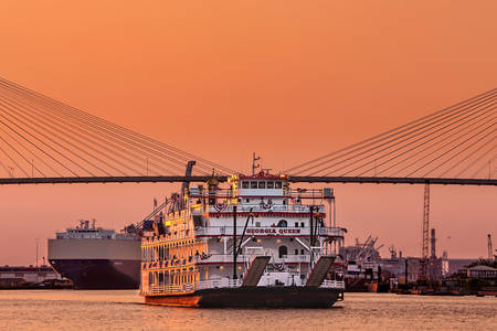 Hajó a Savannah folyón