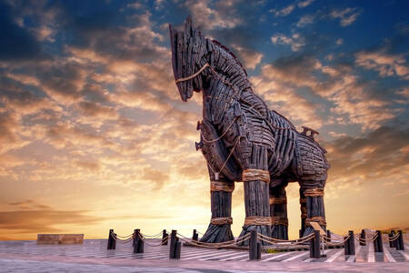 Троянский конь в Чанаккале
