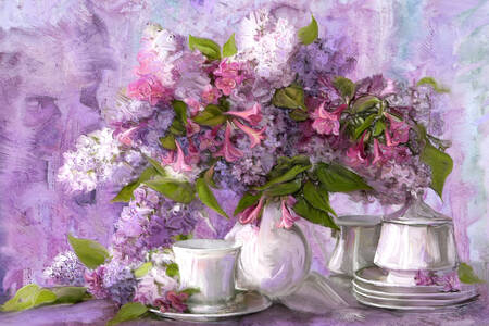 Bouquet lilas