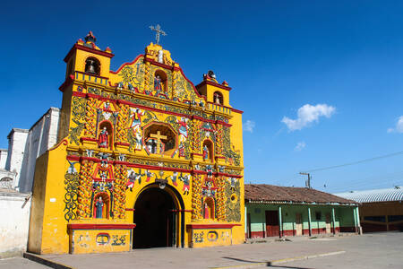 Church in Zunil, Guatemala