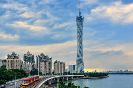 Πύργος τηλεόρασης Guangzhou