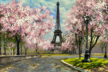 Proleće u Parizu
